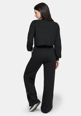 Shadows Crop Sweat Top