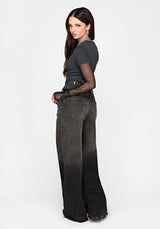 Lexie Ribbed Short Sleeve Buckle Top