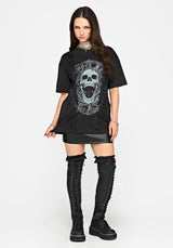 Requiem Veil Lace Oversized T-Shirt