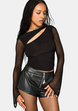 Shay Long Sleeve Cut Out Top