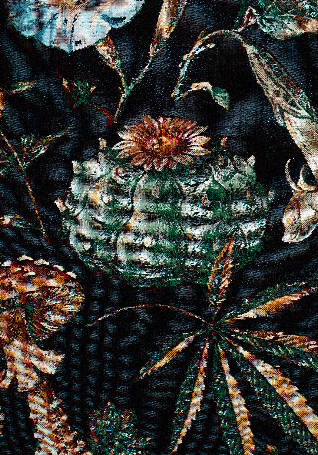 Plants Woven Blanket
