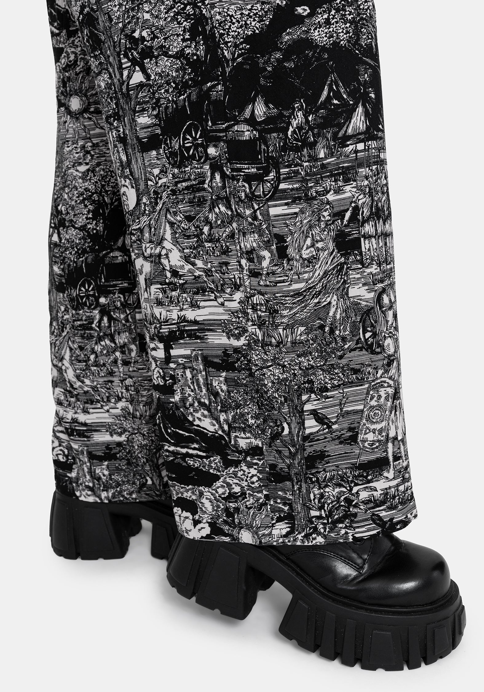 Nara Boudicca Printed Wide Leg Trouser