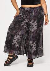 Iskra Mystic Floral Chiffon Culotte