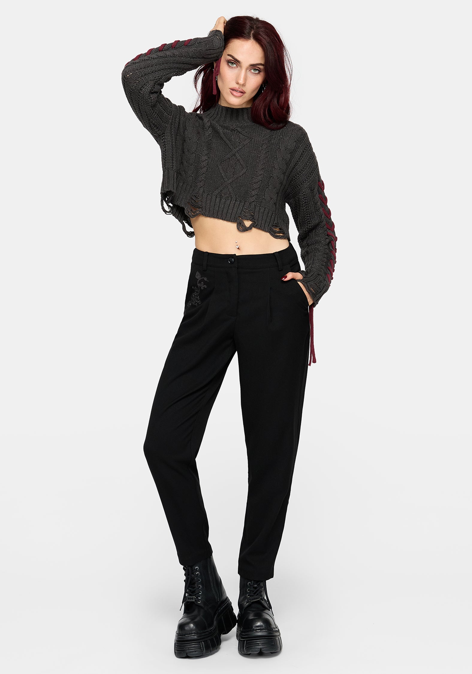 Sanct Embroidered Trouser