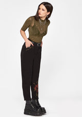 Phoenix Embroidered Tapered Trouser