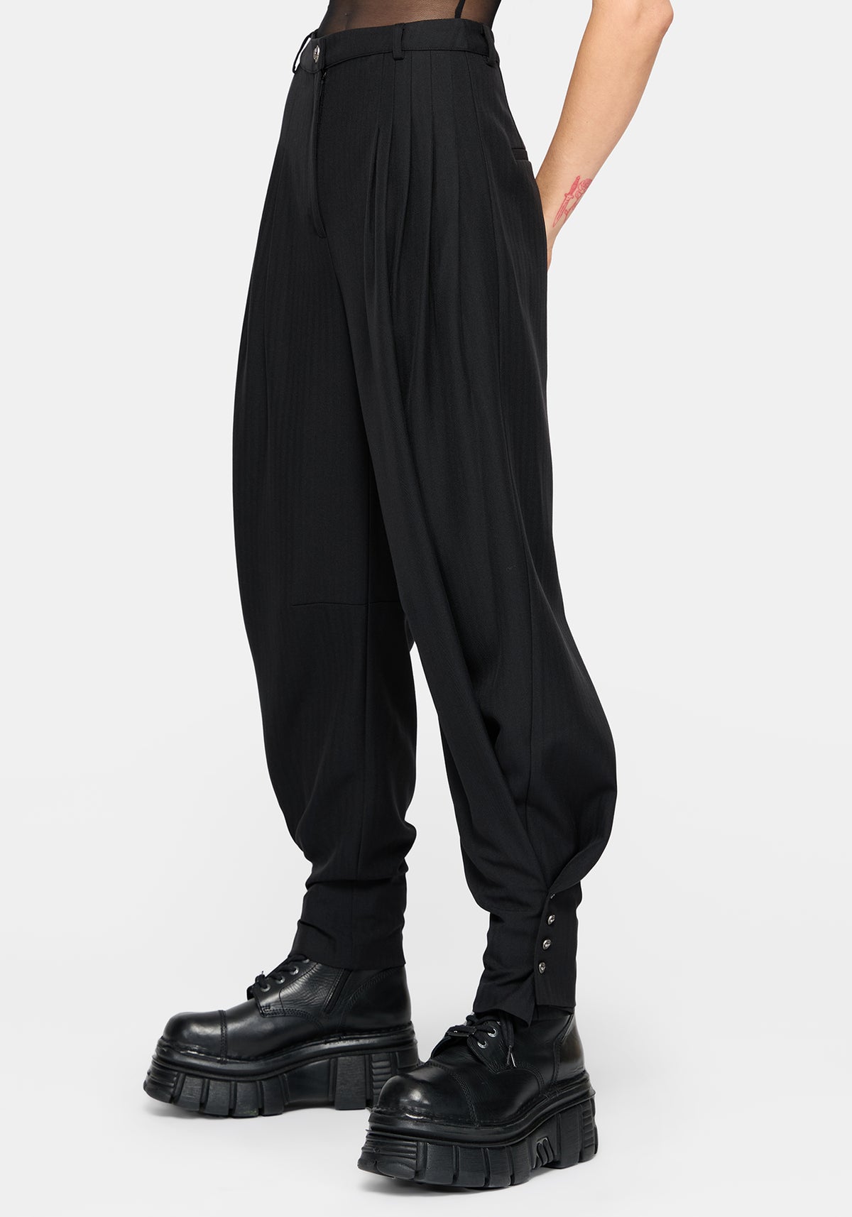 Quinn Pleated Balloon Trouser