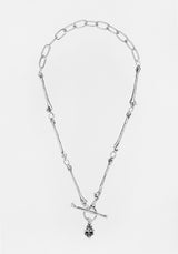 MORI BONES BLACK AGATE CHOKER