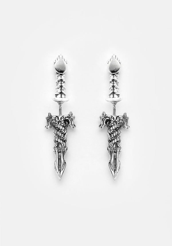 RITUAL AMETHYST SPLIT EARRINGS