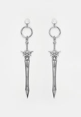 SWORD DROP EARRINGS