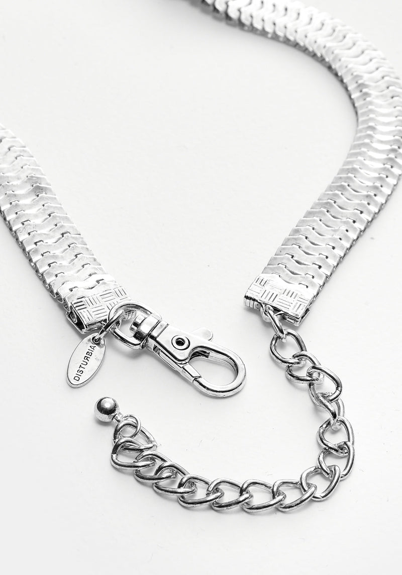 DOUBLE HEADED SNAKE CHOKER