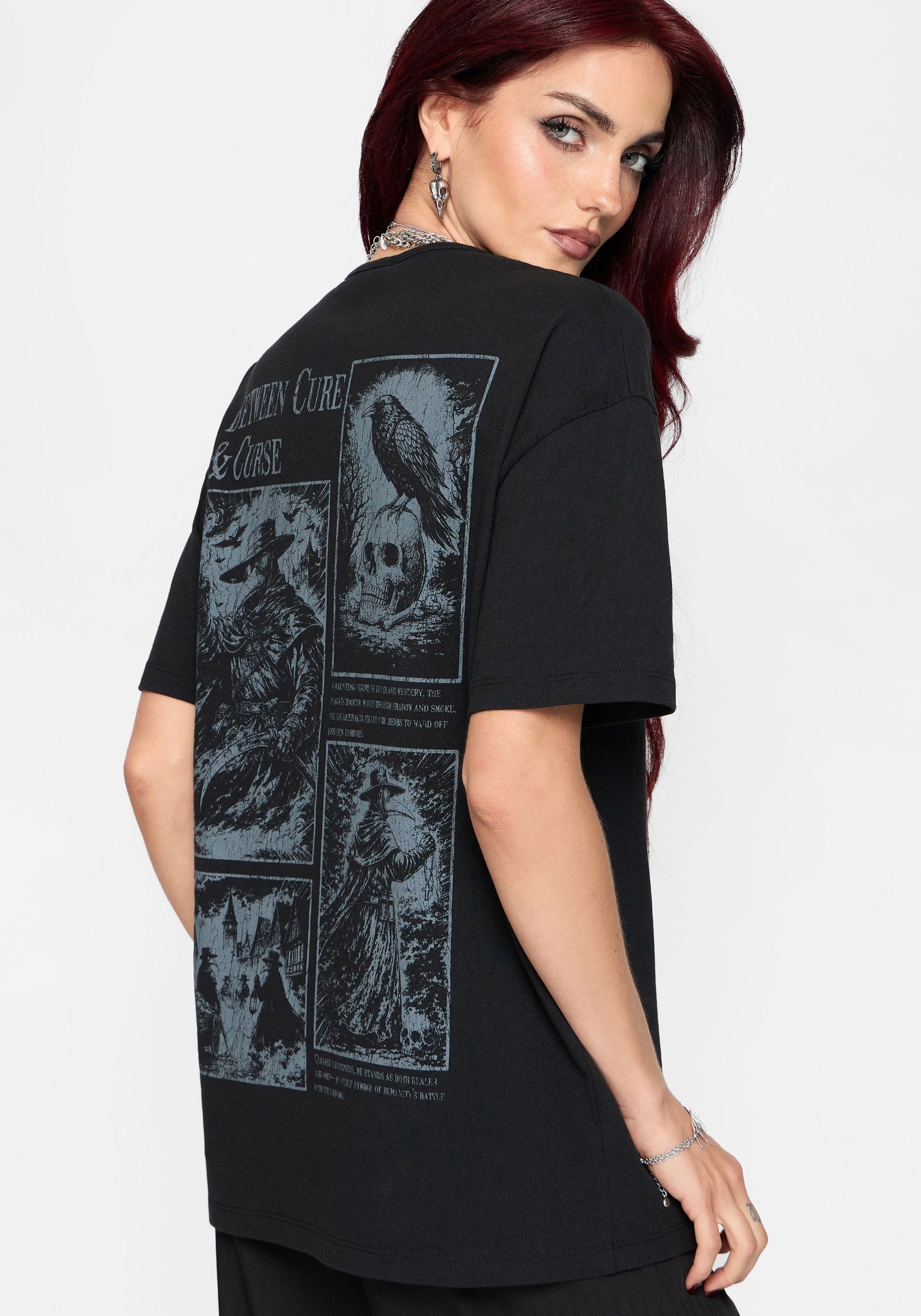 Cure & Curse Oversized T-Shirt