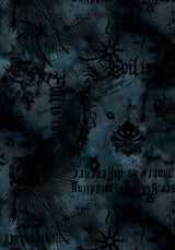 Disturbia x The Witcher Flocked Mesh Midaxi Dress