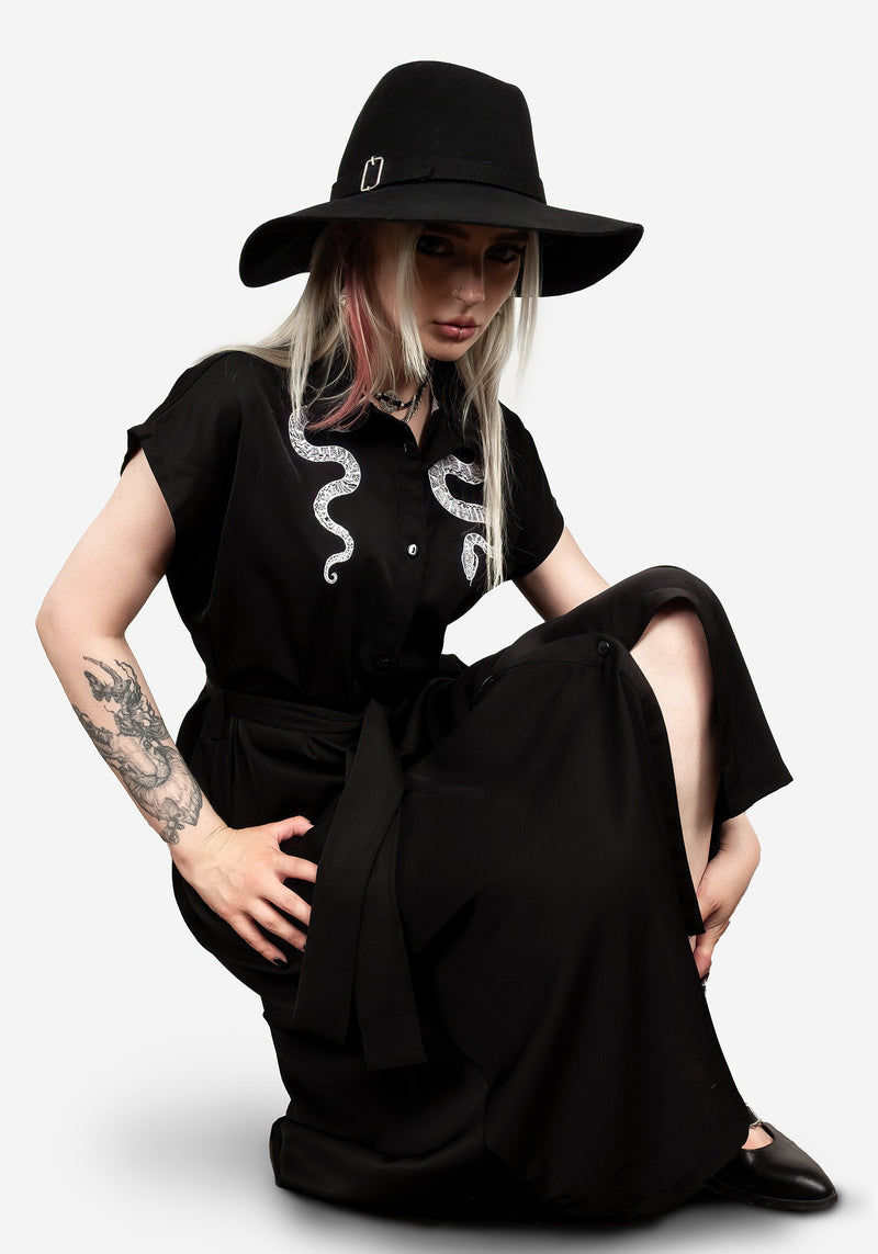 Slither Relaxed Midi Dress