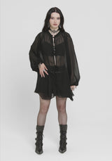 Villain Textured Blouse