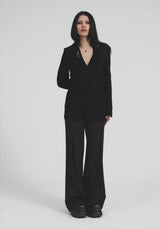 Ellis Bestickt Langschnitt Blazer