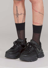Vornex Studded Leather Trainers